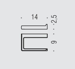 Держатель туалетной бумаги COLOMBO DESIGN LULU B6208 без крышки