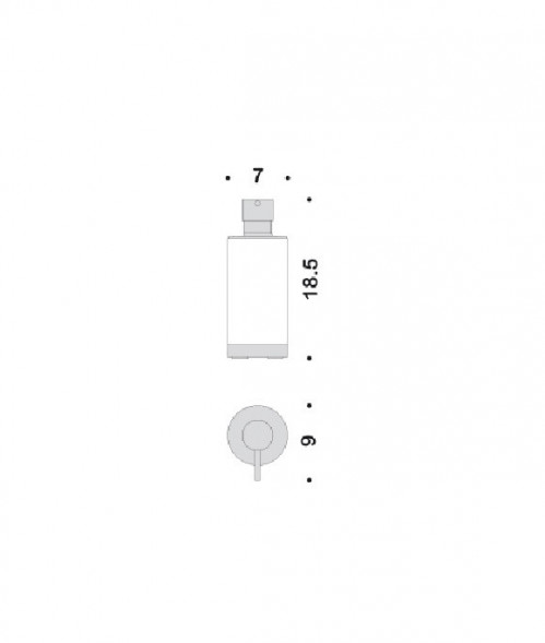 Дозатор COLOMBO DESIGN NORDIC B9324.CBO настольный