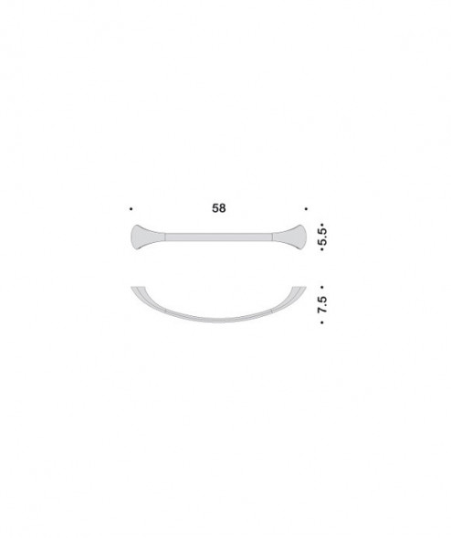 Полотенцедержатель COLOMBO DESIGN LINK B2411