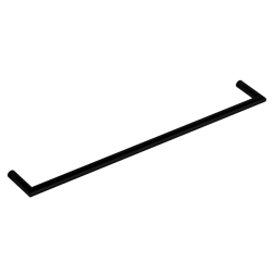 Полотенцедержатель COLOMBO DESIGN MINI B4010.NM широкий цвет черный матовый