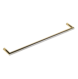 Полотенцедержатель COLOMBO DESIGN MINI B4010.OM широкий цвет золото матовое