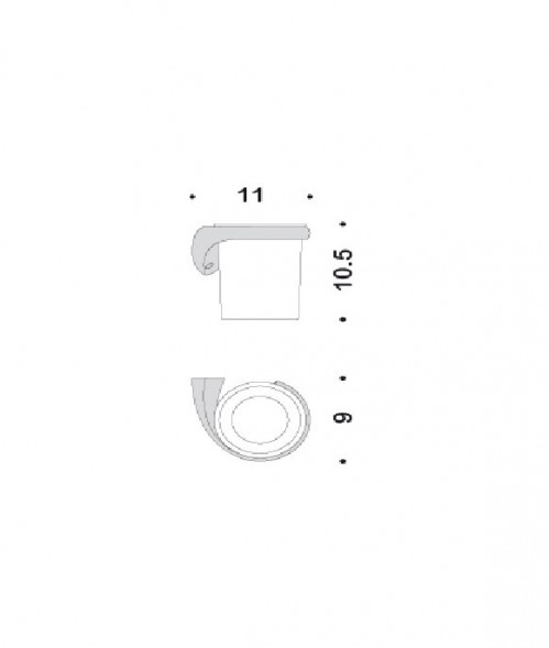 Стакан COLOMBO DESIGN LINK B2402.DX настенный