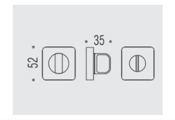 Фиксатор сантехнический Colombo Rosetta PT19 BZG золото