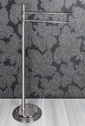 Стойка COLOMBO DESIGN HERMITAGE B3338.HPS золото с полотенцедержателем двойным