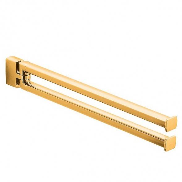 Полотенцедержатель COLOMBO DESIGN LULU B6212.GOLD двойной