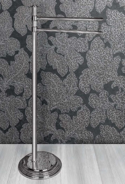 Стойка COLOMBO DESIGN HERMITAGE B3338.OA с полотенцедержателем двойным