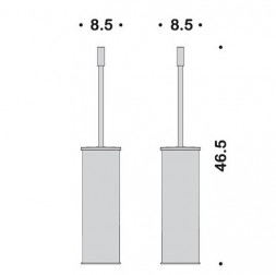 Ершик COLOMBO DESIGN PLUS W4961 напольный
