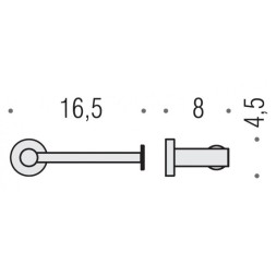Держатель туалетной бумаги COLOMBO DESIGN PLUS W4908.OM без крышки