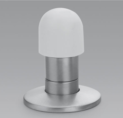 Ограничитель дверной Colombo CD312 хром матовый