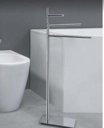 Стойка COLOMBO DESIGN SQUARE B9915 напольная с полотенцедержателем