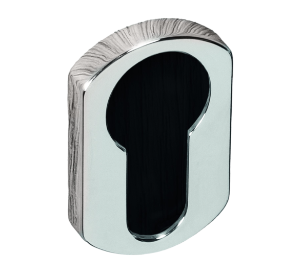 Накладка под цилиндр Colombo Design Rosetta ZE13/0 черный матовый