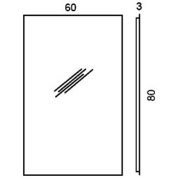 Зеркало COLOMBO DESIGN GALLERY B2012 настенное