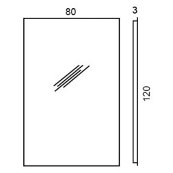 Зеркало COLOMBO DESIGN GALLERY B2015 настенное