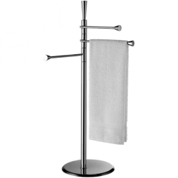 Стойка COLOMBO DESIGN ISOLE B9415N напольная с 3 полотенцедержателями