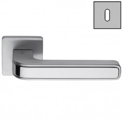 Дверная ручка Colombo TECNO MO11R хром матовый/хром