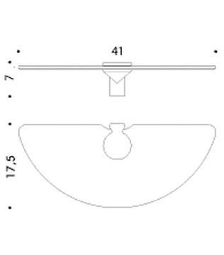 Снято COLOMBO DESIGN LUNA B0115