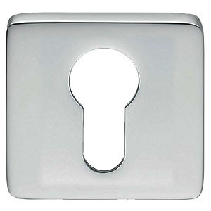 Накладка под цилиндр Colombo Rosetta BT13 хром матовый