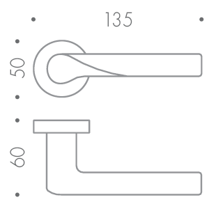 Дверная ручка Colombo LIBRA SK21RSB золото