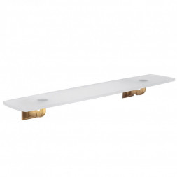 Полочка COLOMBO DESIGN PORTOFINO B3216.BR стеклянная