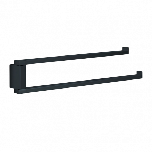 Полотенцедержатель COLOMBO DESIGN MINI Q B5012.GM двойной цвет графит матовый