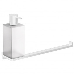 Полотенцедержатель с дозатором COLOMBO DESIGN LOOK B1674.BM настенный