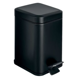 Ведро COLOMBO DESIGN COMPLEMENTI B9210.NM напольное с крышкой с педалью 3 л