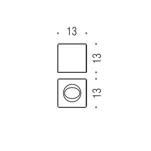 Диспенсер для салфеток COLOMBO DESIGN CONTRACT B9996 настольный квадратный