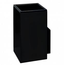 Стакан COLOMBO DESIGN MINI Q B5002.NM настенный цвет черный матовый